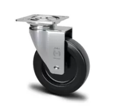 Ruota grigia girevole valsecchi