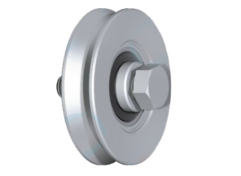 Ruota Per Cancelli Con Scanalatura A U Per Cancelli Scorrevoli - Foto 8