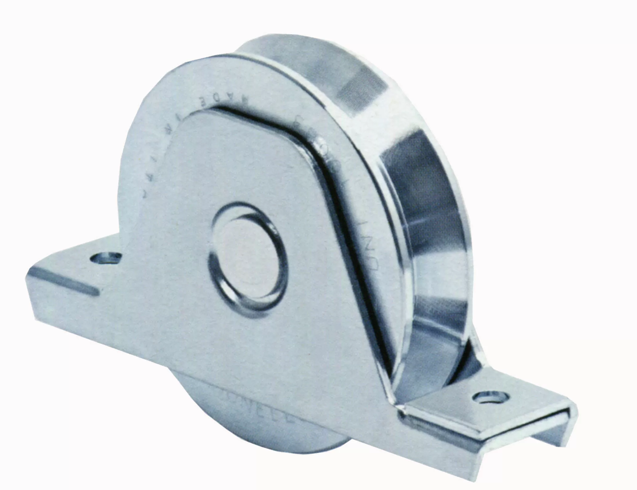 Ruota con supporto gola a v 336v flli. comunello