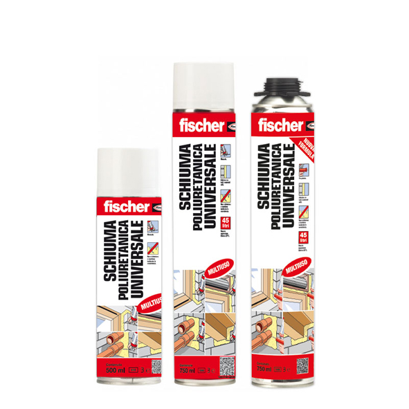 Schiuma Poliuretanica Universale Fischer PU 1K 750ml - Cod. 9285 - Foto 14