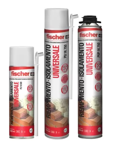 Schiuma poliuretanica universale pu 1k fischer