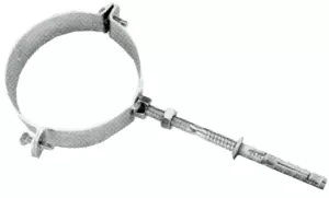 2 COLLARI FISSAGGIO TUBO POLIP 360 RACCORDERIE METALLICHE