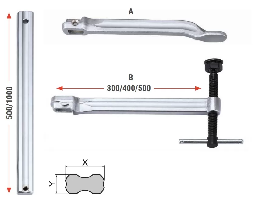 Strettoio componibile sbl-40 196420 finat