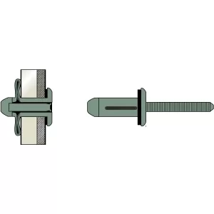 CONFEZIONI RIVETTI IN ALLUMINIO GTRERIV RIVIT