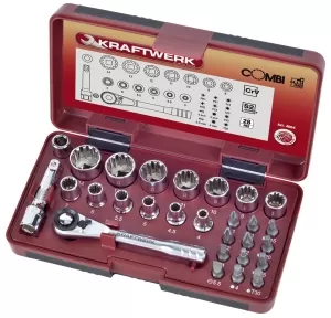 SET CHIAVI A BUSSOLA COMBI 1/4 4004 KRAFTWERK