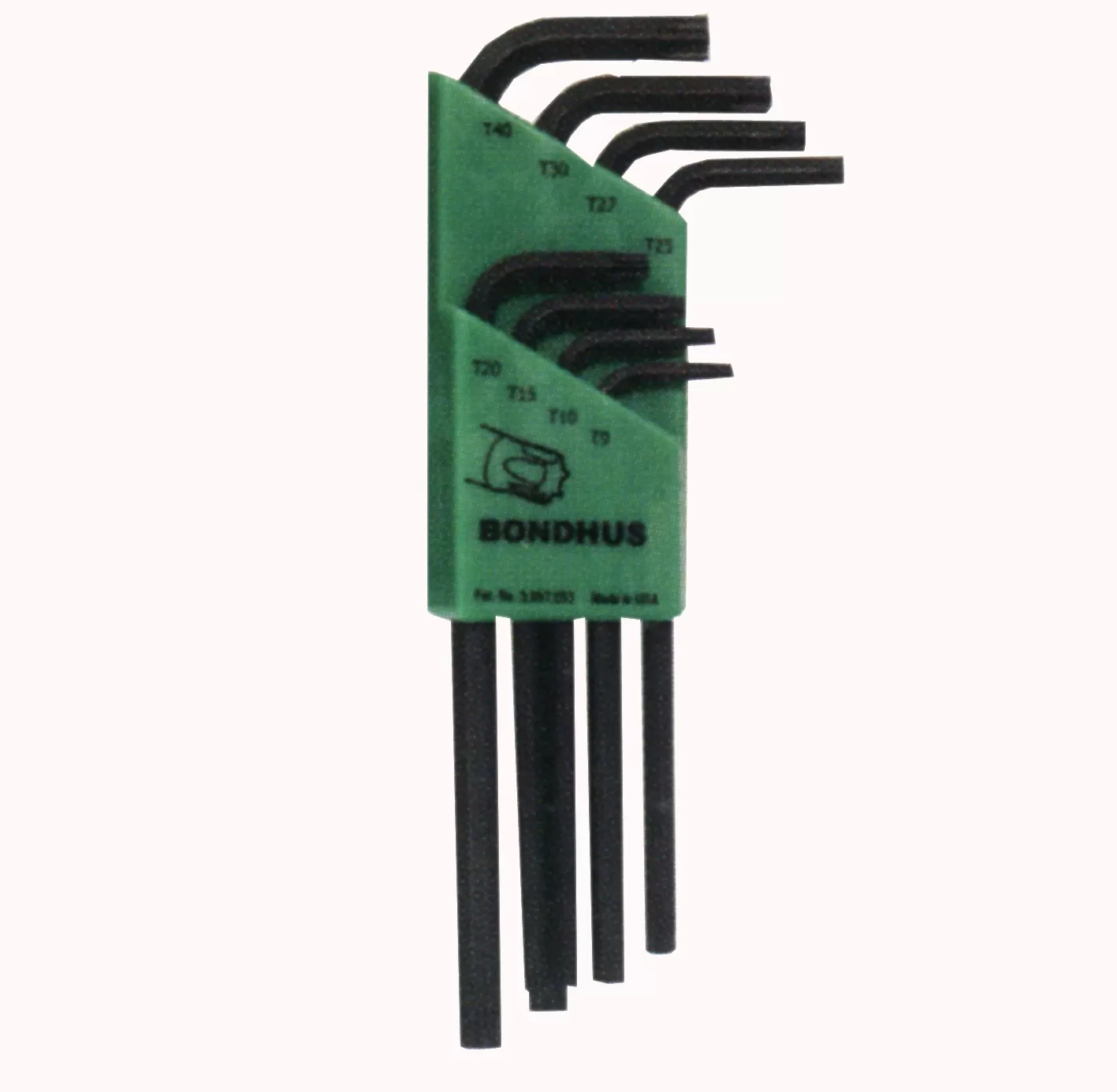 Serie chiavi maschio torx con foro bondhus 32434