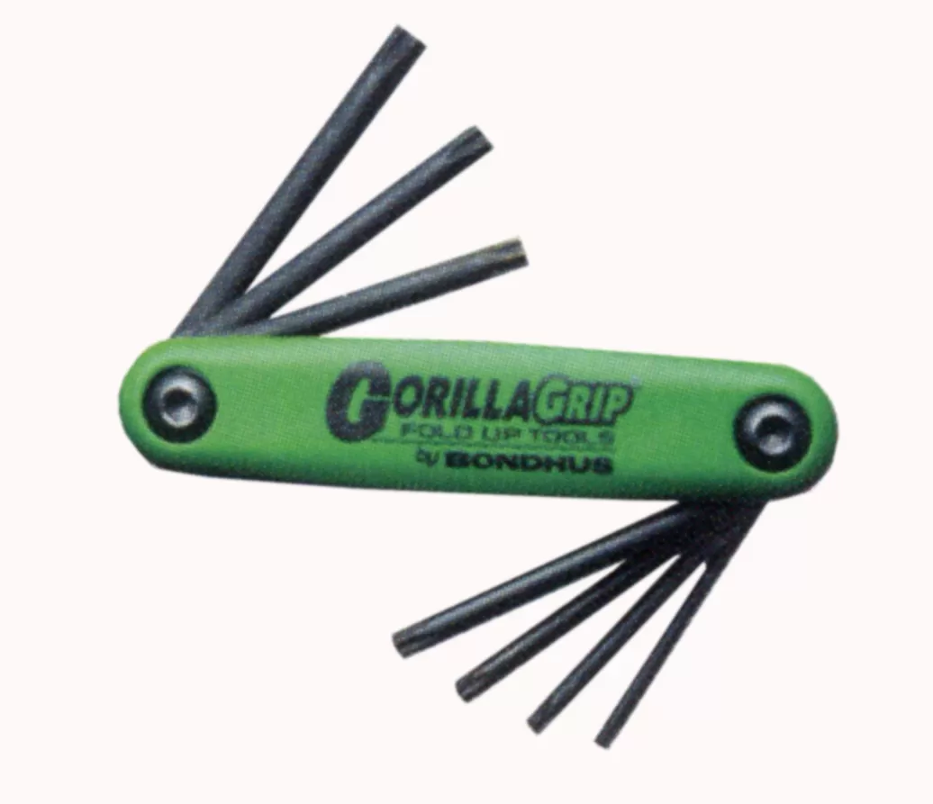Serie chiavi maschio pieghevoli torx foro bondhus 12636