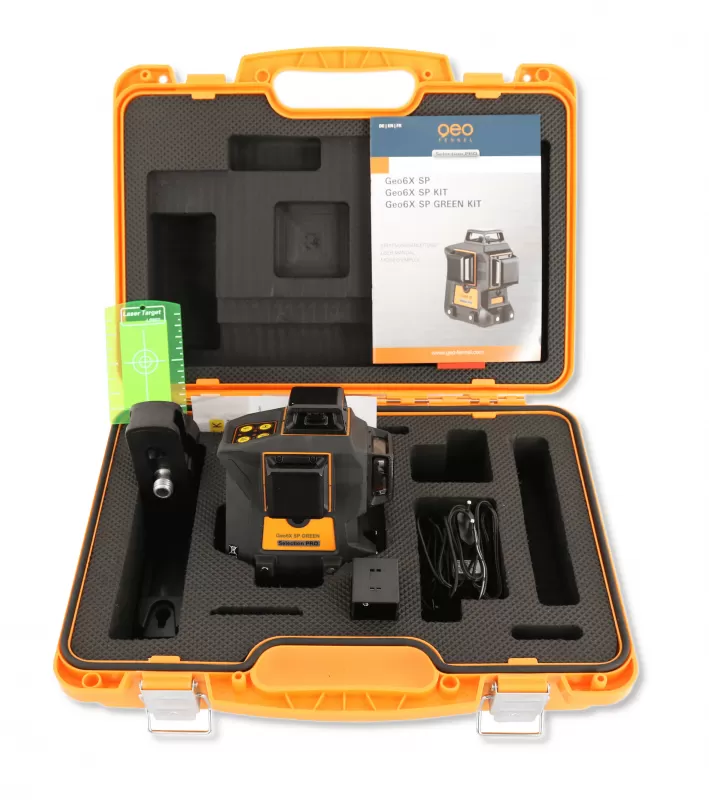 Livello laser geo6x green kit geo fennel