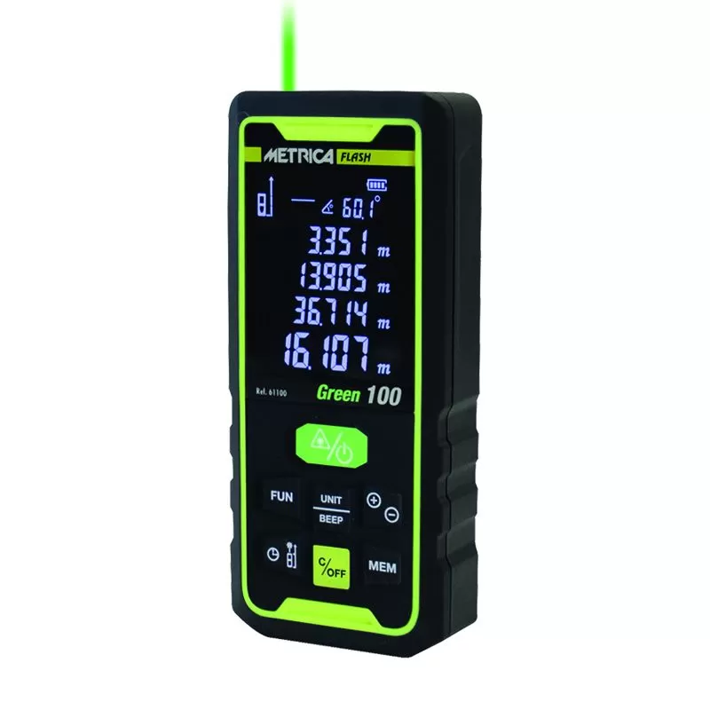 Misuratore laser green 61060 metrica