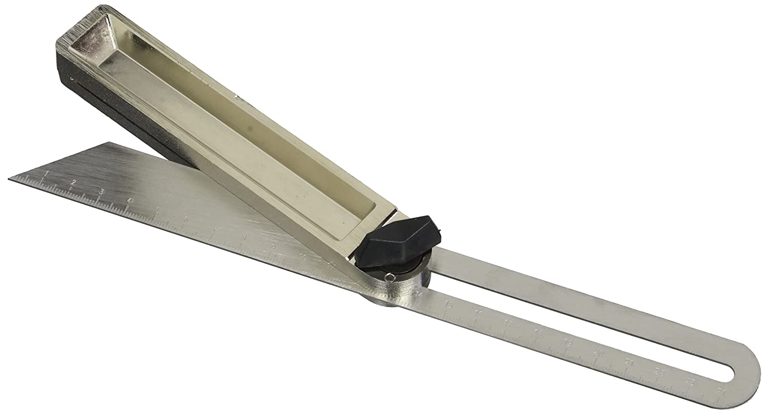 Falsa Squadra PRESCH Con Righello - 190mm E 270mm, In Alluminio E Acciaio, Per Precisione - Foto 11