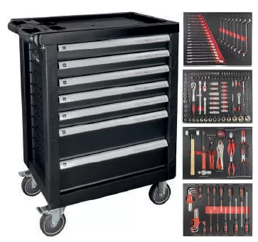 Carrello 7 cassetti 172 utensili fermec fm439042