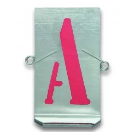 Serie 27 lettere alfabeto zinco 605 alfa utensili