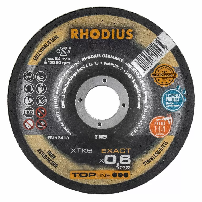 Disco taglio xtk6 rhodius