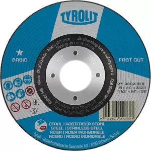DISCO TAGLIO INOX A30P-BFB TYROLIT