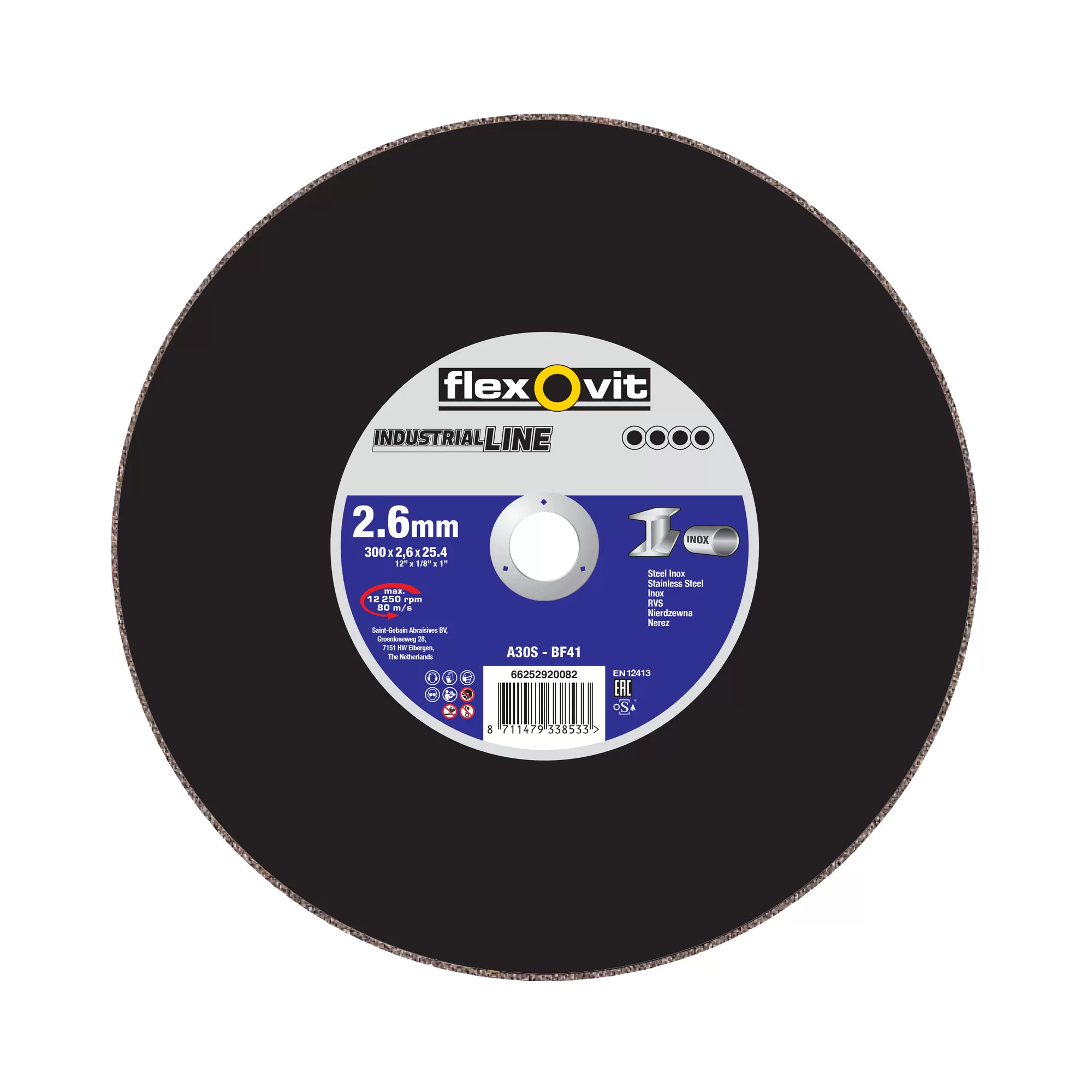 Disco ferro flexovit 66252920082