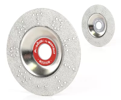 Disco taglio levigatura stl115-m brevetti montolit