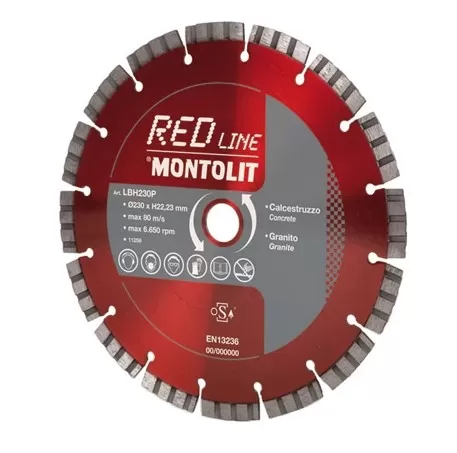 Disco diamantato lbh230p montolit