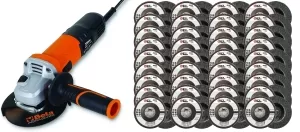 KIT 140 DISCHI LAMELLARI ABRABETA E SMERIGLIATRICE BETA