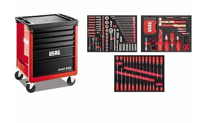 Carrello con assortimento 515 j6sm usag