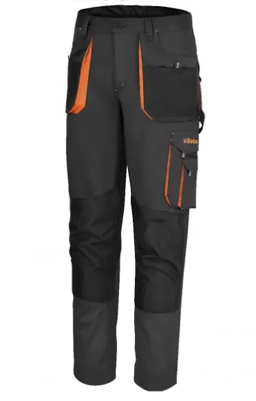 Pantaloni twill grey beta 7860g