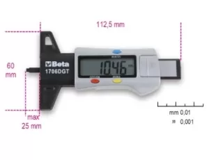 CALIBRO BETA 1706DGT BATTISTRADA PNEUMATICI