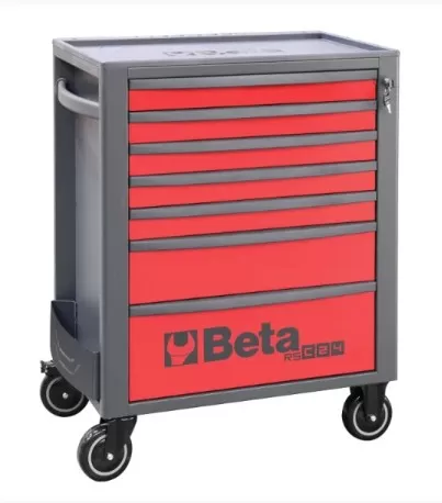 Carrello 7 cassetti rsc24/7-r rosso beta 024004073