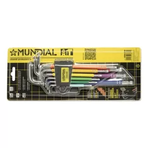 SERIE CHIAVI TORX PLASTICATE MUNDIAL 0368.090