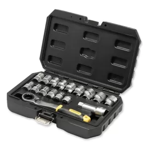 VALIGETTA 17 CHIAVI A BUSSOLA 3/8