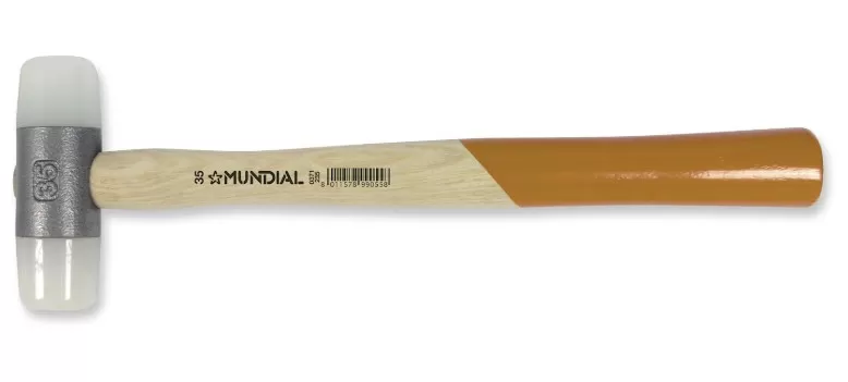 Mazzuola testa in nylon mundial